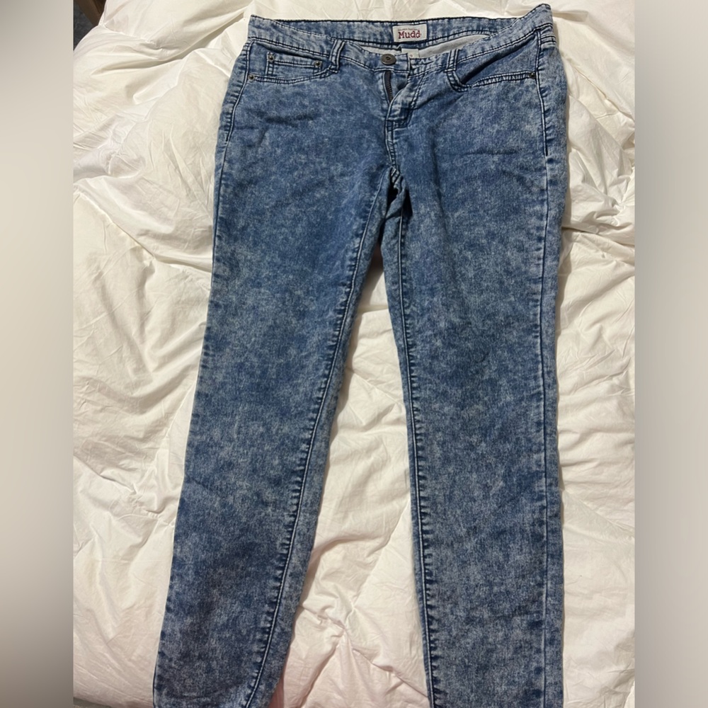 🌸👖💖MUDD acid wash ankle jeans